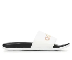 Sandals|Sandals>Adidas Adults' Adilette Comfort Print Sport Slides