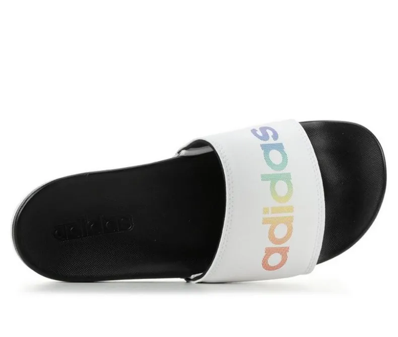Sandals|Sandals>Adidas Adults' Adilette Comfort Print Sport Slides