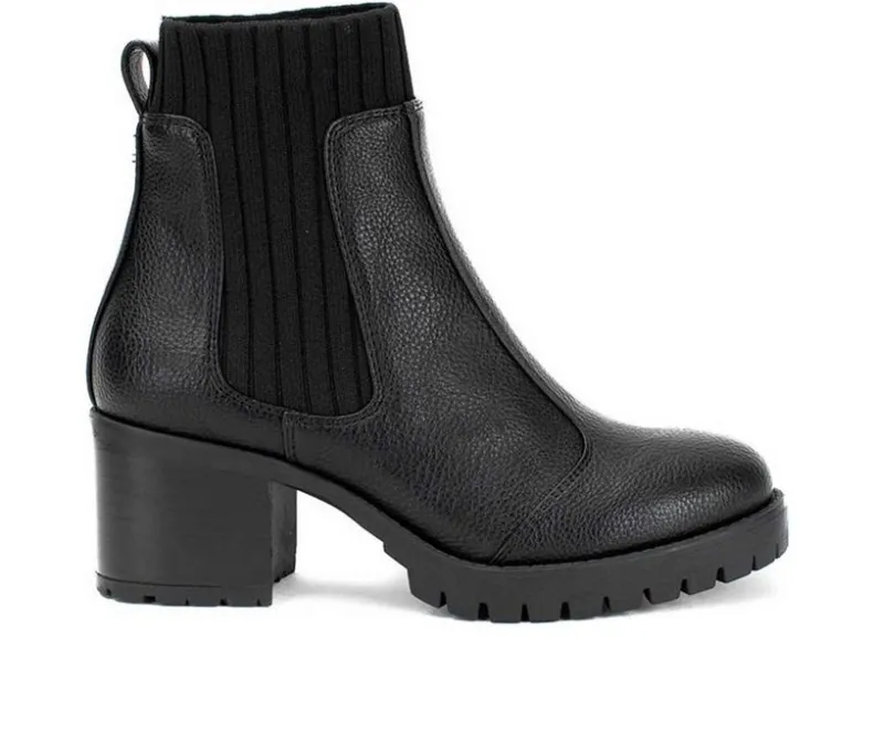 Dress|Chelsea>Yellow Box Adults' Taiya Heeled Chelsea Booties