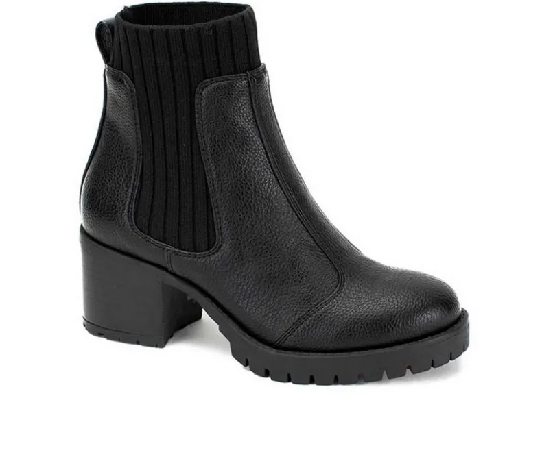 Dress|Chelsea>Yellow Box Adults' Taiya Heeled Chelsea Booties