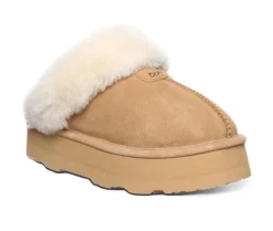 Slippers|Slippers>Bearpaw Retro Loki Platform Winter Clog Slippers