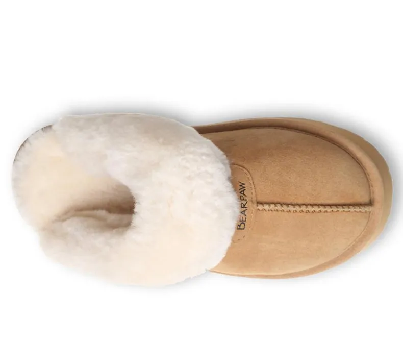 Slippers|Slippers>Bearpaw Retro Loki Platform Winter Clog Slippers