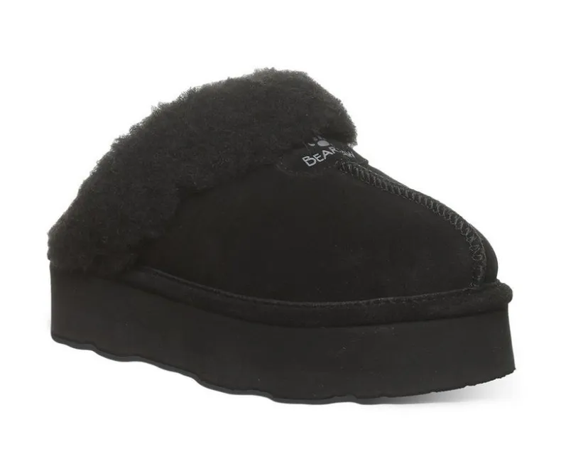Slippers|Slippers>Bearpaw Retro Loki Platform Winter Clog Slippers