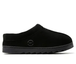 Slippers|Slippers>Dearfoams Doreen Suede Clog Slippers