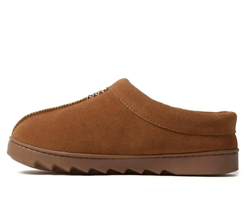 Slippers|Slippers>Dearfoams Doreen Suede Clog Slippers