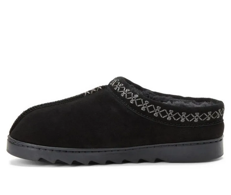 Slippers|Slippers>Dearfoams Doreen Suede Clog Slippers