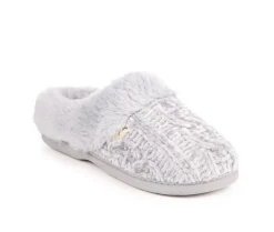 Slippers|Slippers>Dearfoams Cable Knit Chenille Slippers