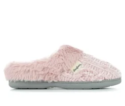 Slippers|Slippers>Dearfoams Cable Knit Chenille Slippers