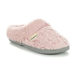 Slippers|Slippers>Dearfoams Cable Knit Chenille Slippers