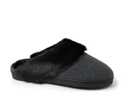 Slippers|Slippers>Dearfoams Dahlia Rib Knit Scuff Slippers