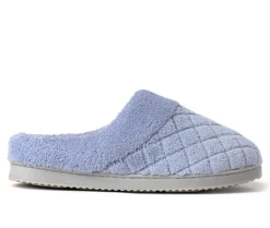 Slippers|Slippers>Dearfoams Libby Quilted Terry Clog Slippers