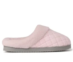 Slippers|Slippers>Dearfoams Libby Quilted Terry Clog Slippers