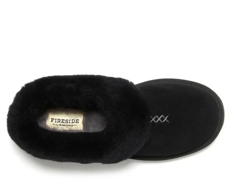Slippers|Slippers>Fireside by Dearfoams Adelaide Shearling Slippers