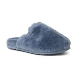 Slippers|Slippers>Fireside by Dearfoams Women's Shelly Beach Shearling Scuff Slippers