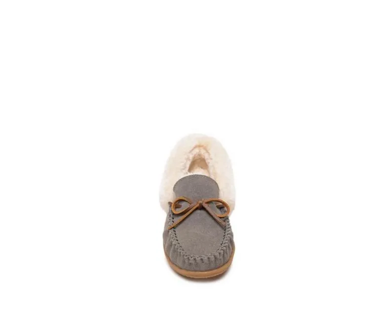 Slippers|Slippers>Minnetonka Women's Camp Collar Moccasins