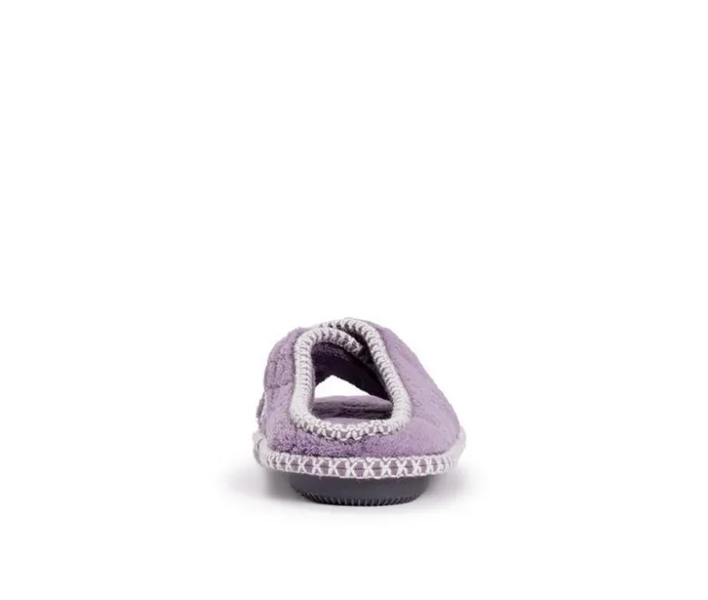 Slippers|Slippers>MUK LUKS Ada Micro Chenille Criss Cross Slippers