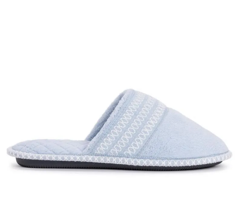 Slippers|Slippers>MUK LUKS Cathy Micro Chenille Closed Toe Slipper