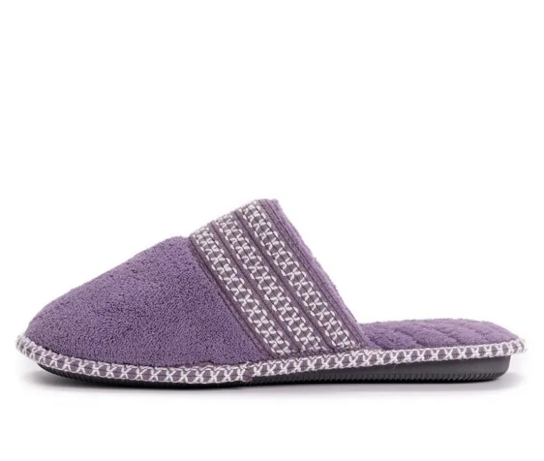 Slippers|Slippers>MUK LUKS Cathy Micro Chenille Closed Toe Slipper