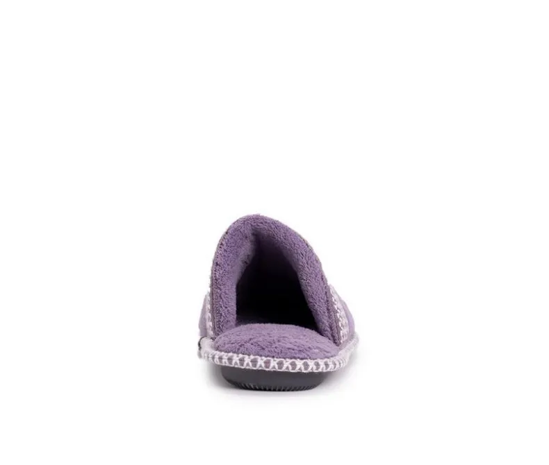 Slippers|Slippers>MUK LUKS Cathy Micro Chenille Closed Toe Slipper