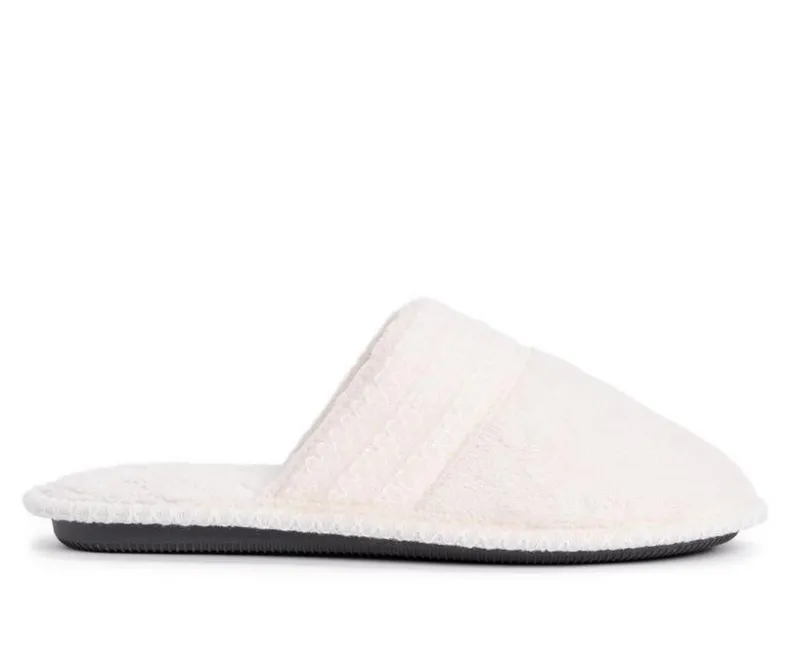 Slippers|Slippers>MUK LUKS Cathy Micro Chenille Closed Toe Slipper
