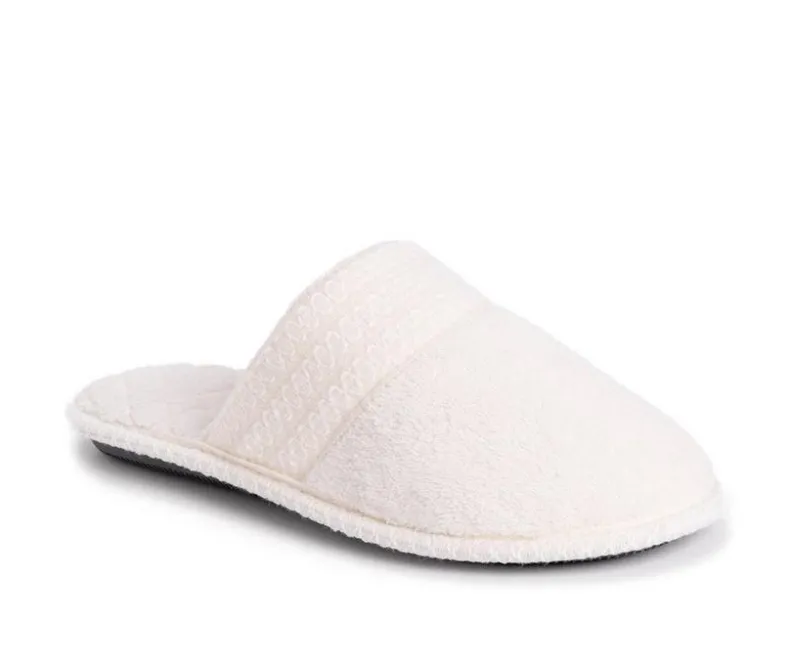 Slippers|Slippers>MUK LUKS Cathy Micro Chenille Closed Toe Slipper