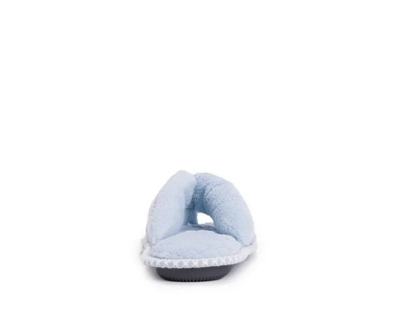 Slippers|Slippers>MUK LUKS Darlene Micro Chenille Thong Slippers