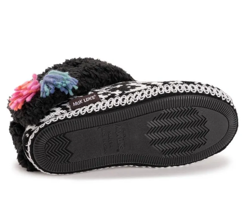 Slippers|Slippers>MUK LUKS Melinda Cuff Boot Slippers