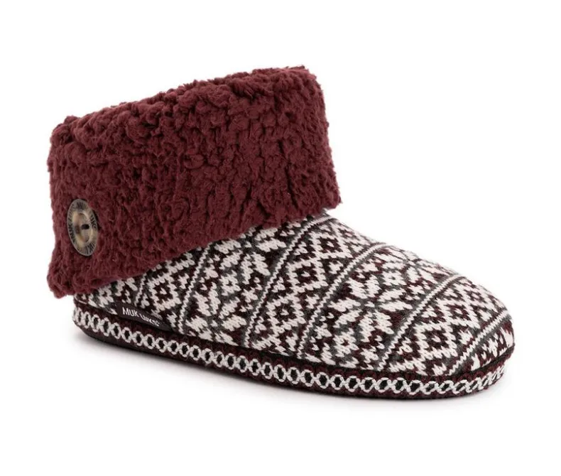 Slippers|Slippers>MUK LUKS Women's Melinda Bootie Slippers