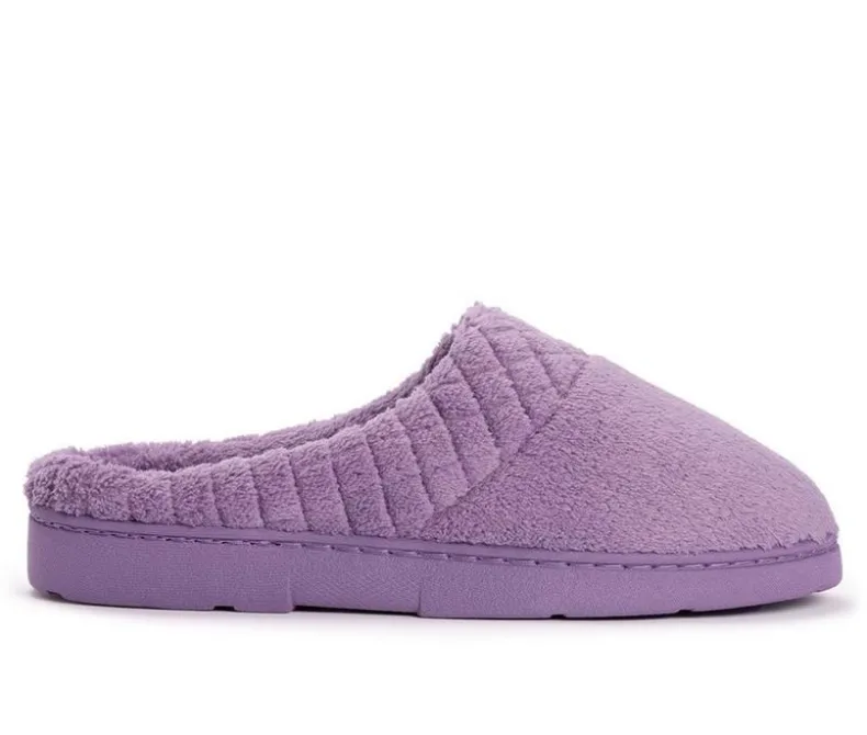 Slippers|Slippers>MUK LUKS Women's Micro Chenille Clog Slippers