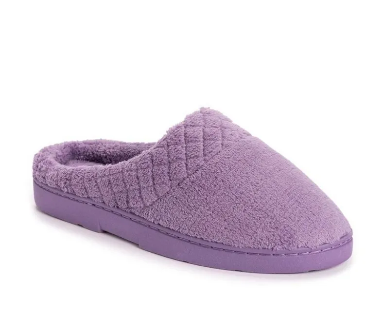 Slippers|Slippers>MUK LUKS Women's Micro Chenille Clog Slippers
