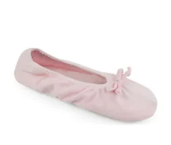 Slippers|Slippers>MUK LUKS Women's Stretch Satin Ballerina Slipper