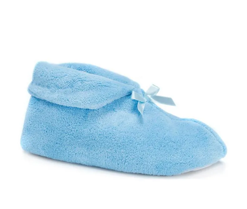 Slippers|Slippers>MUK LUKS Women's Terry Cuff Slipper Booties