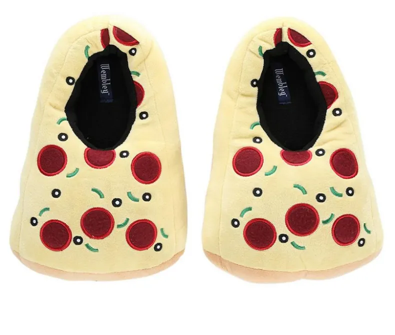 Men's|Slippers>Wembley ADULT PIZZA SLIPPER