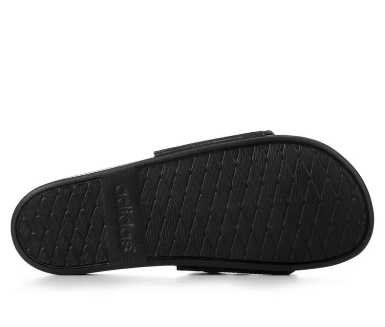Sandals>Adidas Women's Adilette Comfort Stripe Sport Slides