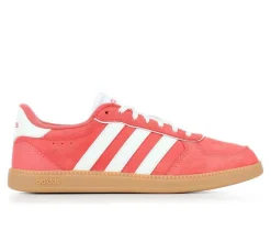Fashion & Lifestyle|Athletics & Sneakers>Adidas Women's Breaknet Suede Sneakers