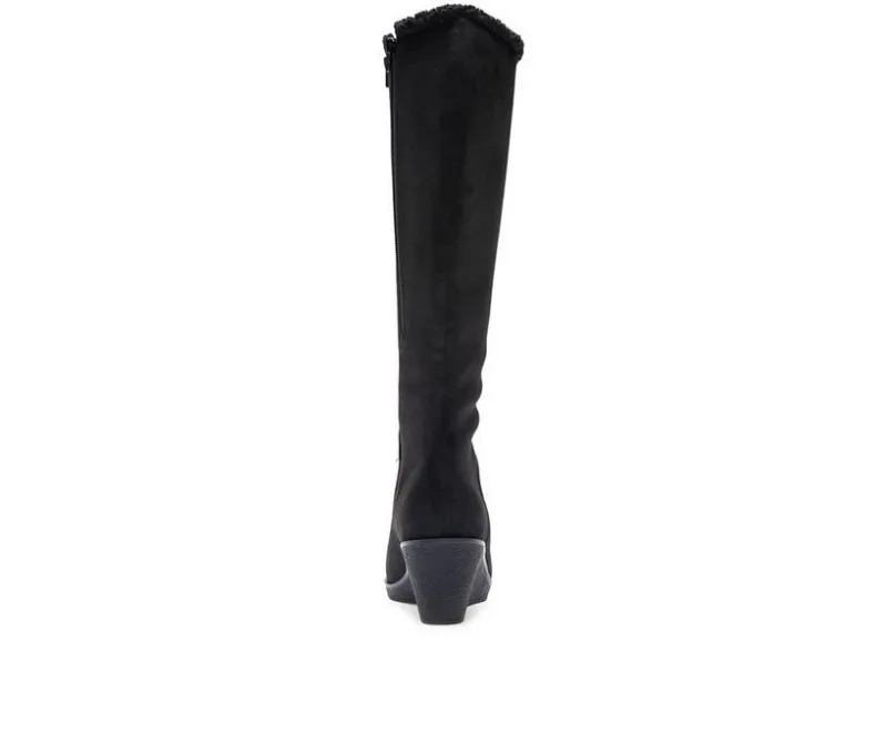 Tall|Cozy>Aerosoles Women's Binocular Shearling Tall Winter Wedge Boots