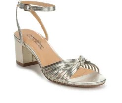 Pumps & Heels>American Glamour BadgleyM Women's Essence Special Occasion Heeled Sandals
