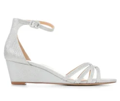 Sandals|Pumps & Heels>American Glamour BadgleyM Women's Jemi Special Occasion Wedge Sandals