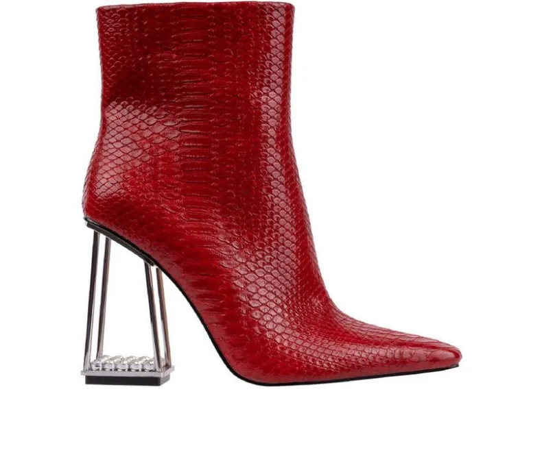 Dress>Ashley Kahen Women's Glam Heeled Booties