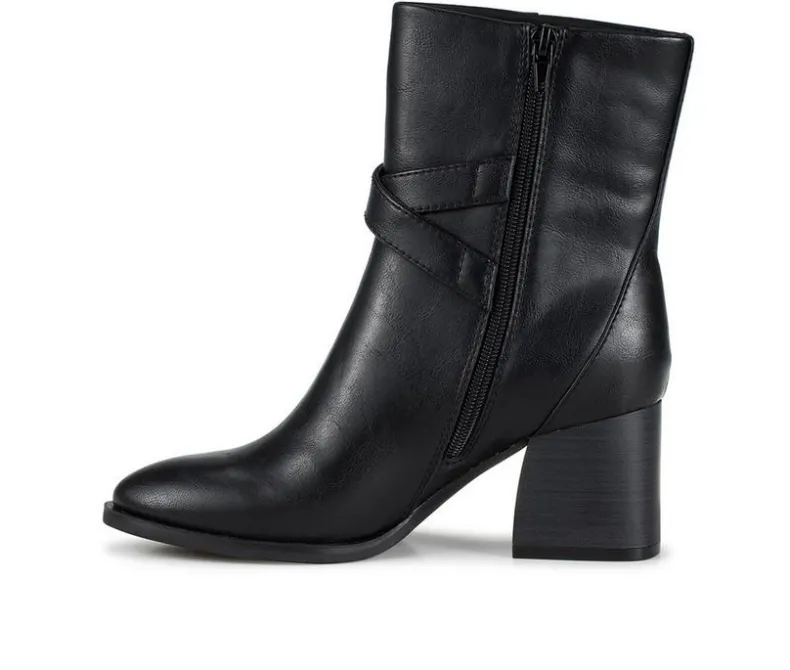 Boots & Booties>Baretraps Women's Dorma Block Heel Midi Boot Booties