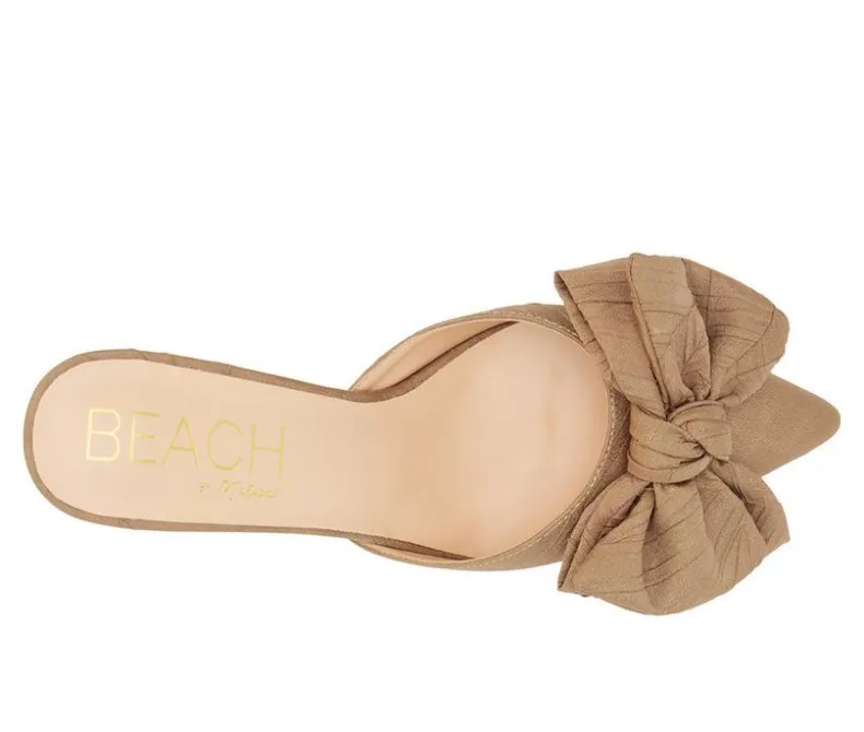 Clogs & Mules>Beach by Matisse Women's Goldie Heeled Mules