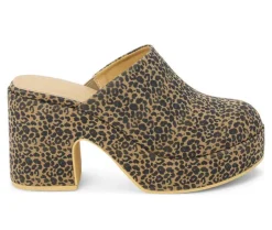 Clogs & Mules>Beach by Matisse Women's Jayde Platform Heeled Clogs
