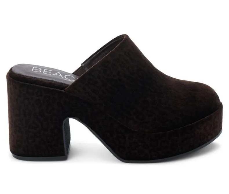 Clogs & Mules>Beach by Matisse Women's Jayde Platform Heeled Clogs