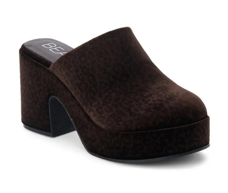 Clogs & Mules>Beach by Matisse Women's Jayde Platform Heeled Clogs