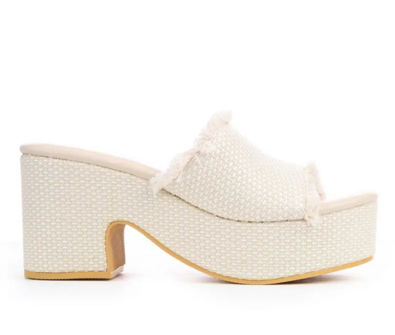 Sandals|Pumps & Heels>Beach by Matisse Women's Terry Heeled Sandals