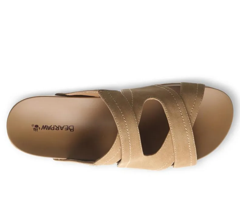 Sandals>Bearpaw Women's Crux Platform Footbed Sandals