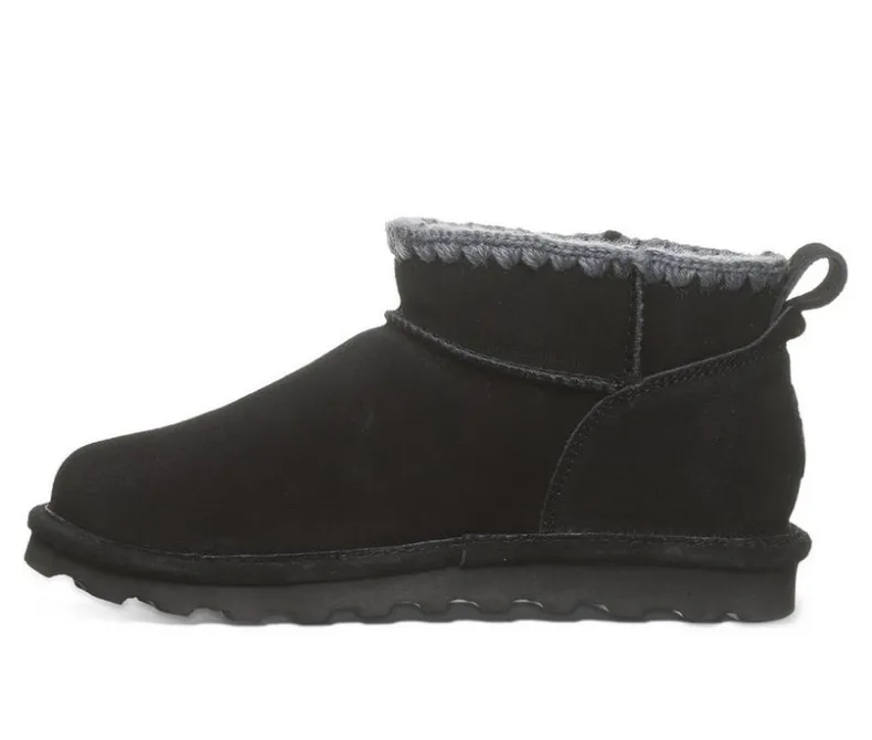 Cozy>Bearpaw Women's Shorty Crochet Winter Booties