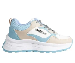 Fashion & Lifestyle>Bebe Women's Eva Sneakers