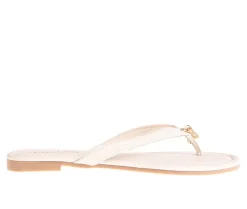 Sandals>Bebe Women's Georgia Flip Flops