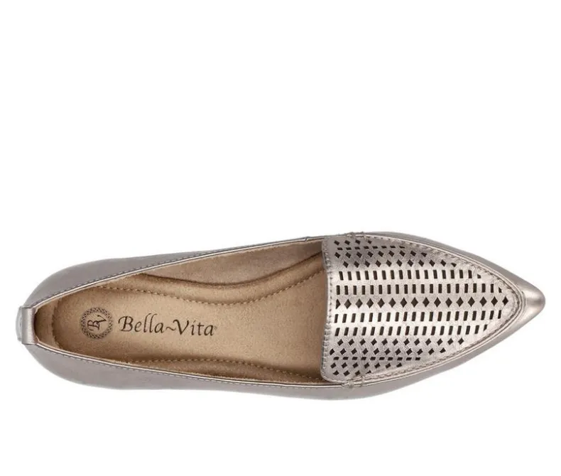 Flats>Bella Vita Women's Alessi Perf Flats